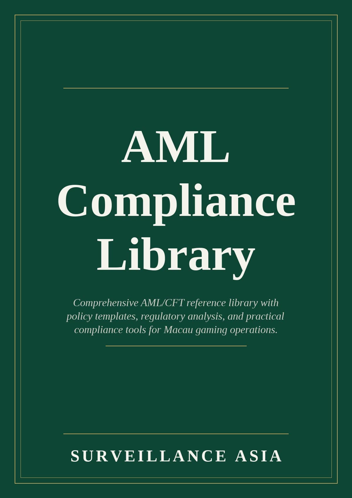 AML Compliance Library — cover
