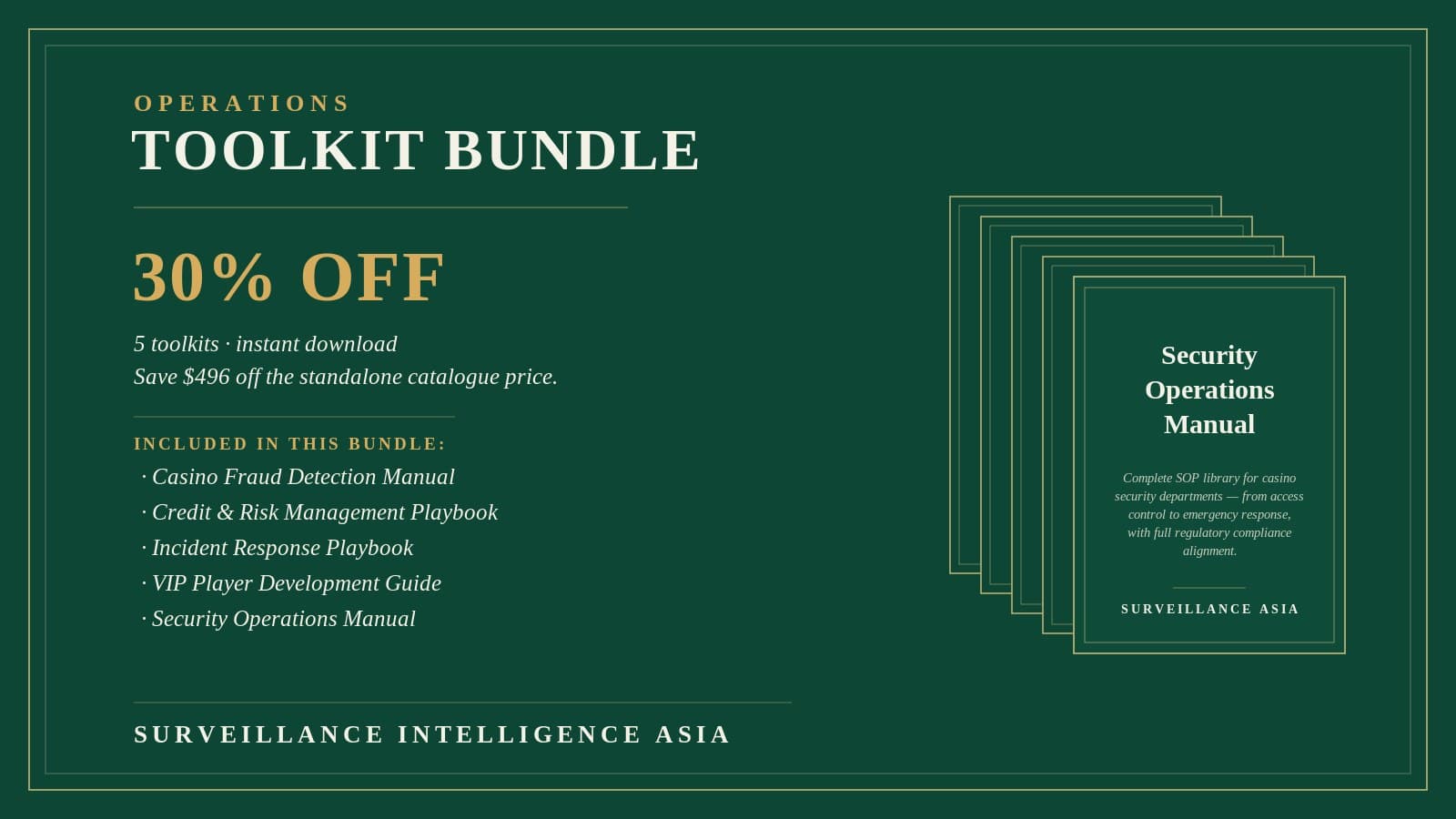 Operations Toolkit Bundle cover