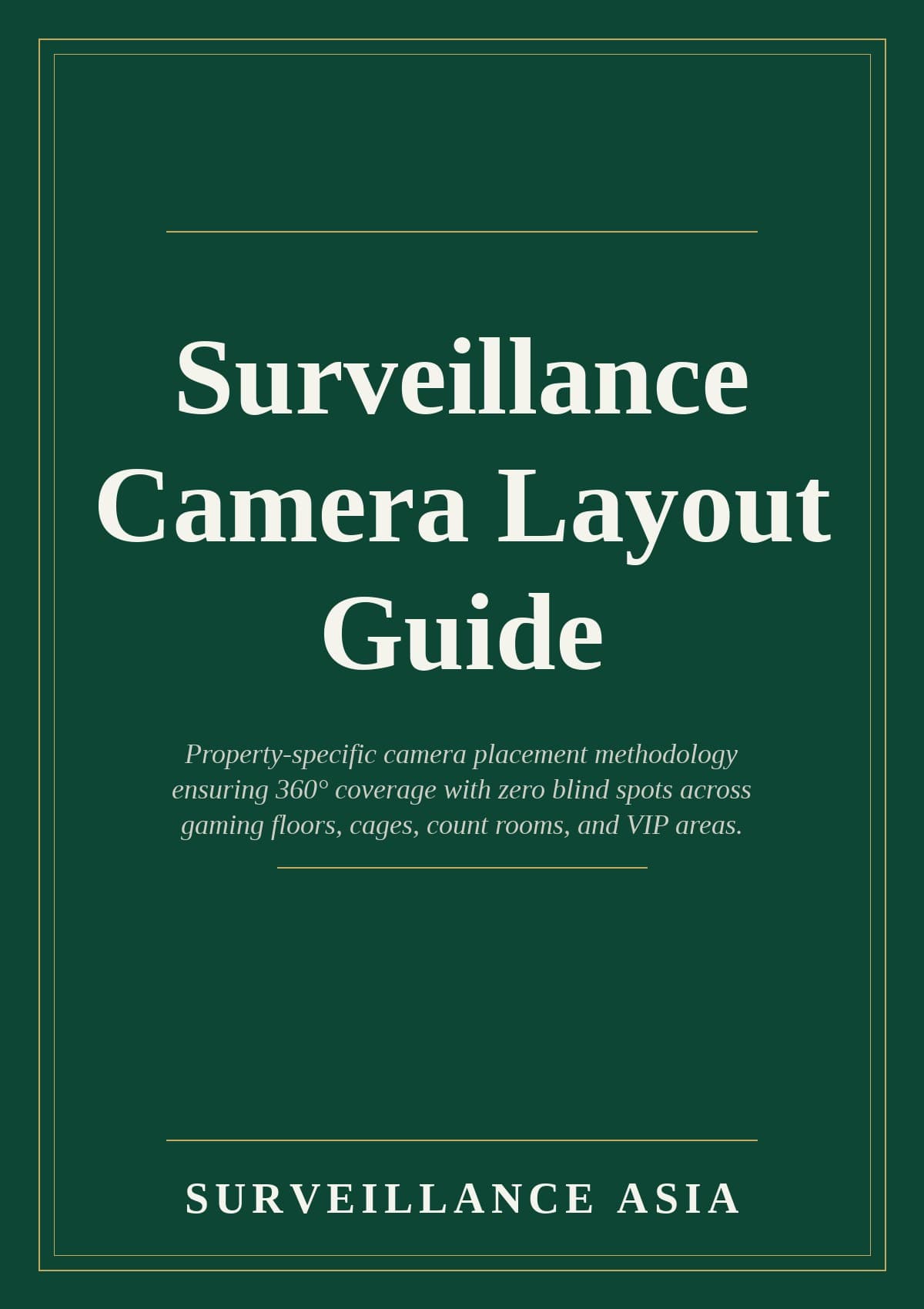 Surveillance Camera Layout Guide — cover