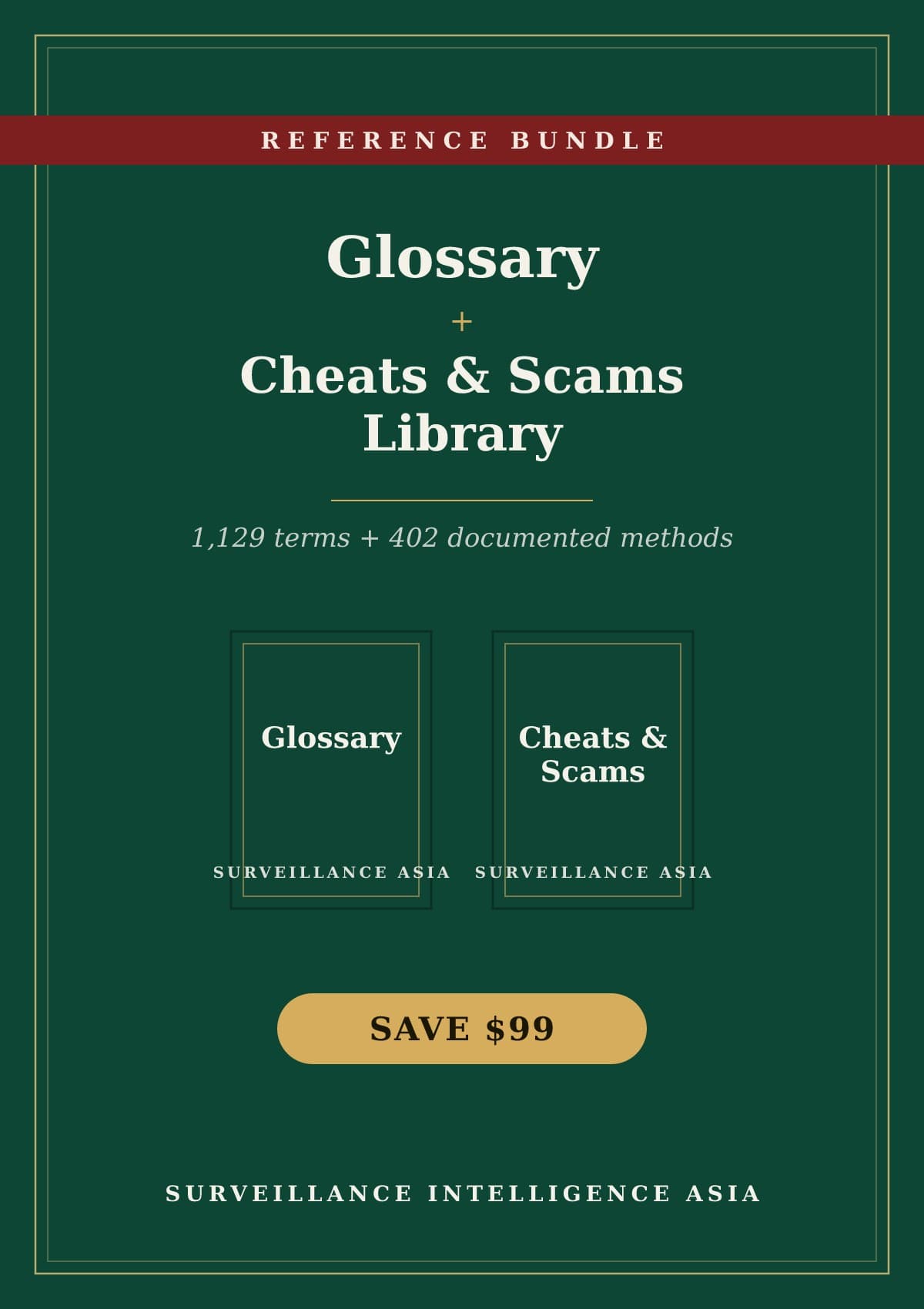 Casino Industry Glossary + Cheats & Scams Library — cover